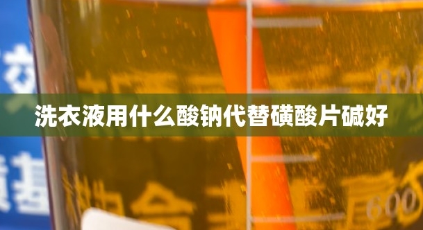 买洗衣液配方，看重的是技术与长期服务